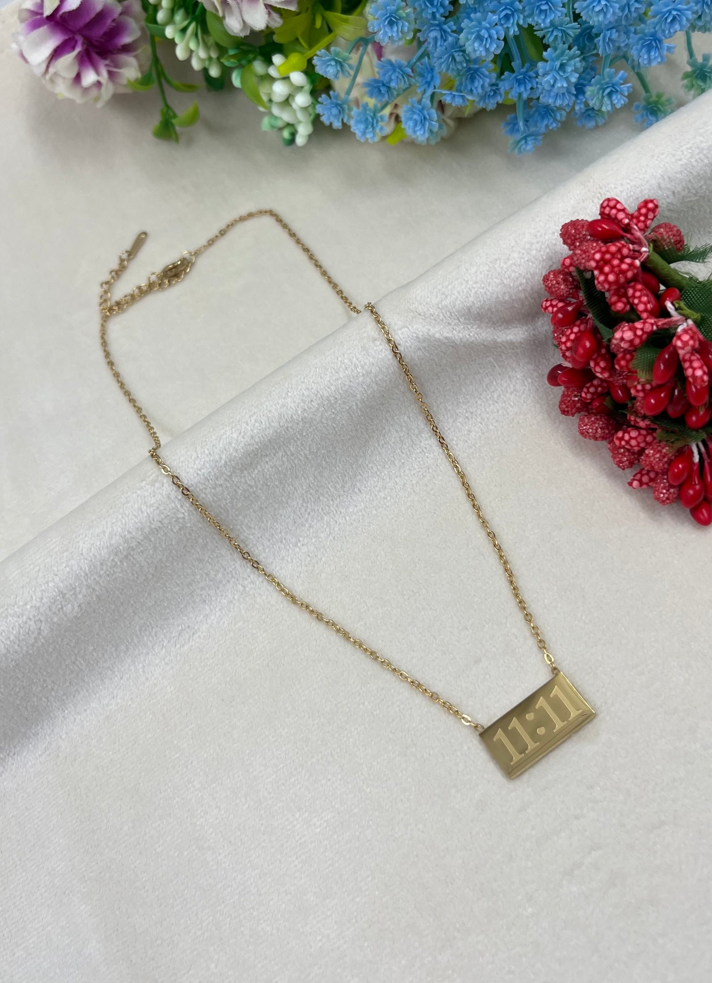 Time Gold Necklace