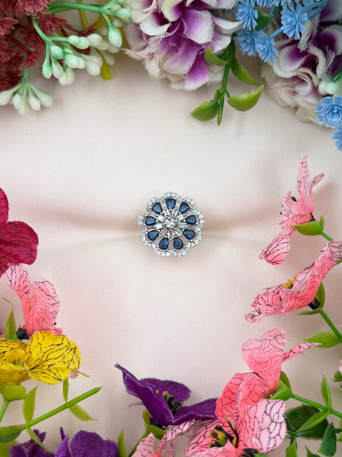 Mansi American Diamond Ring (Adjustable)