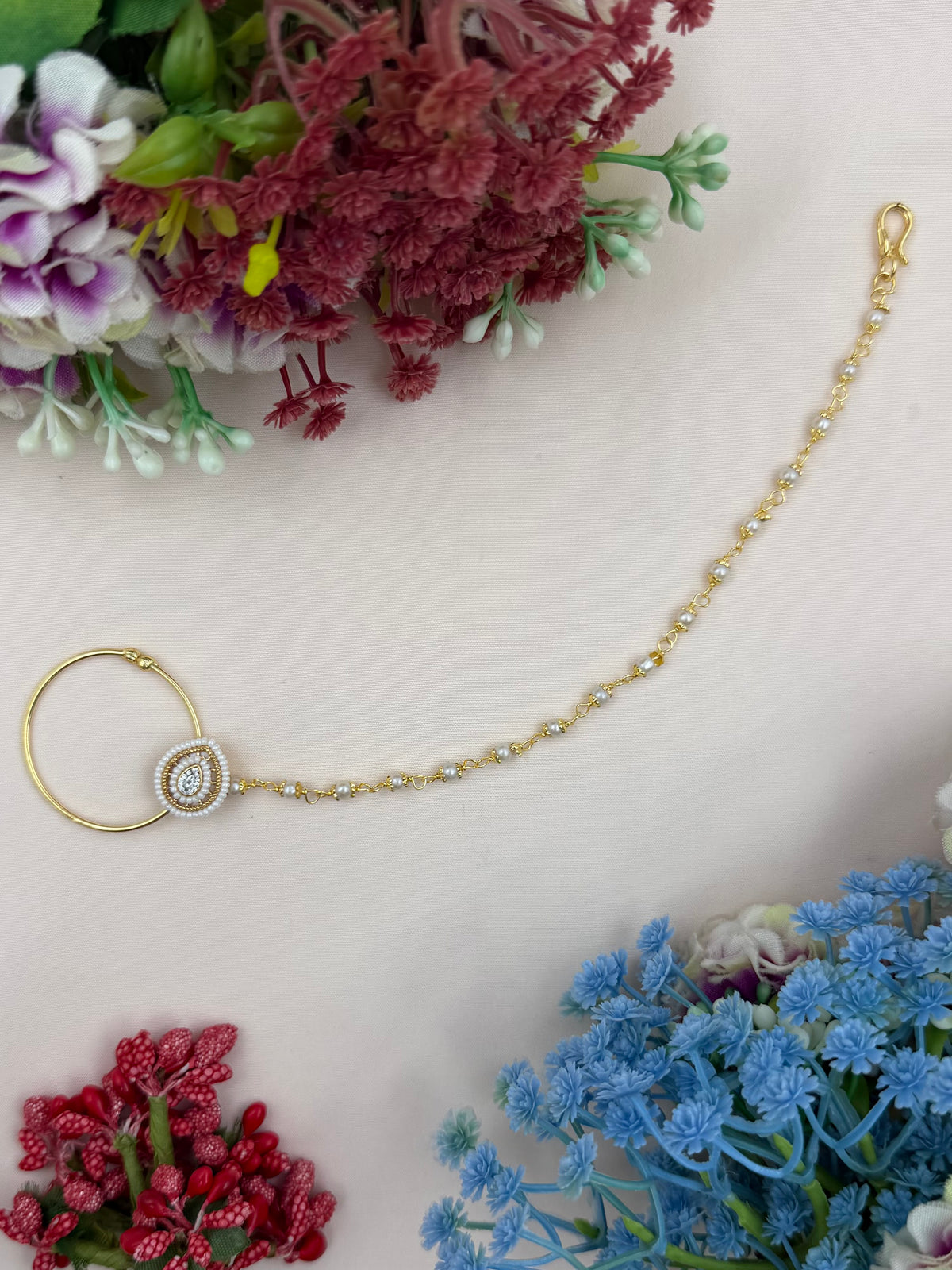 Manvi Traditional Indian Nose Ring