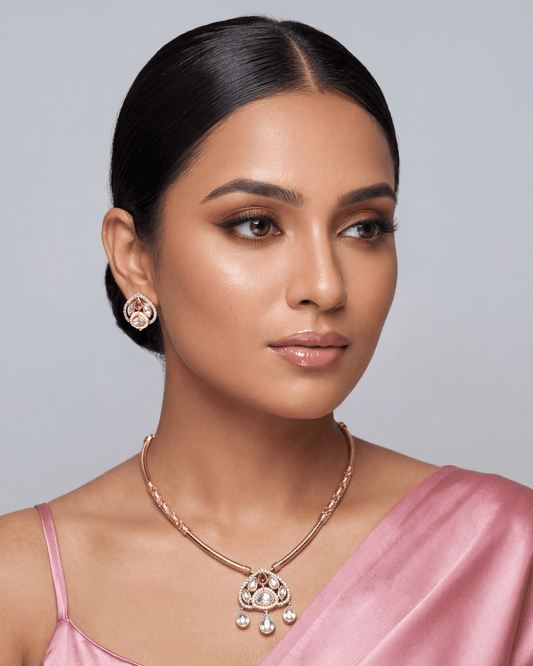 Jennifer Moissanite Hasli Necklace