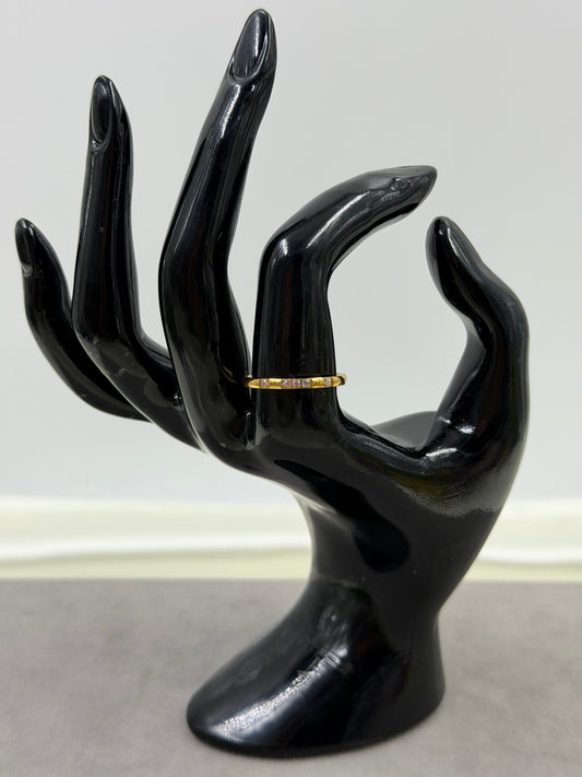 Diana Anti-Tarnish Stainless Steel Ring
