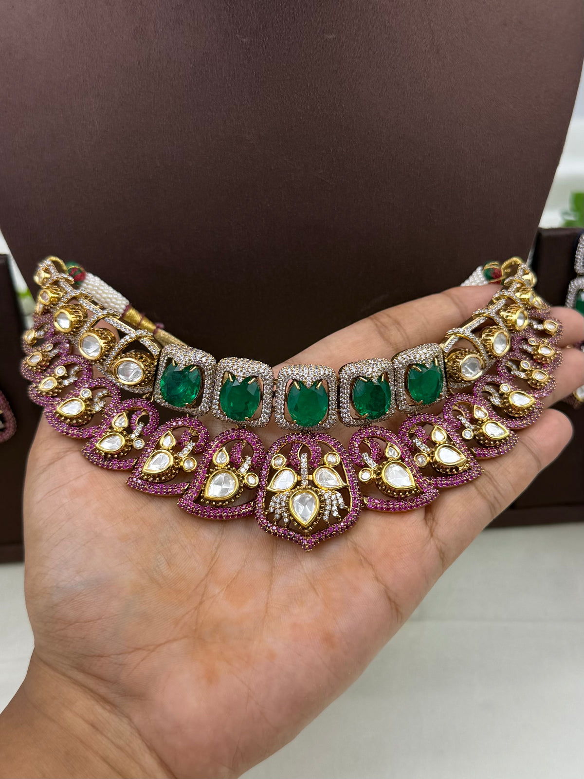 Sejal Victorian Choker Set