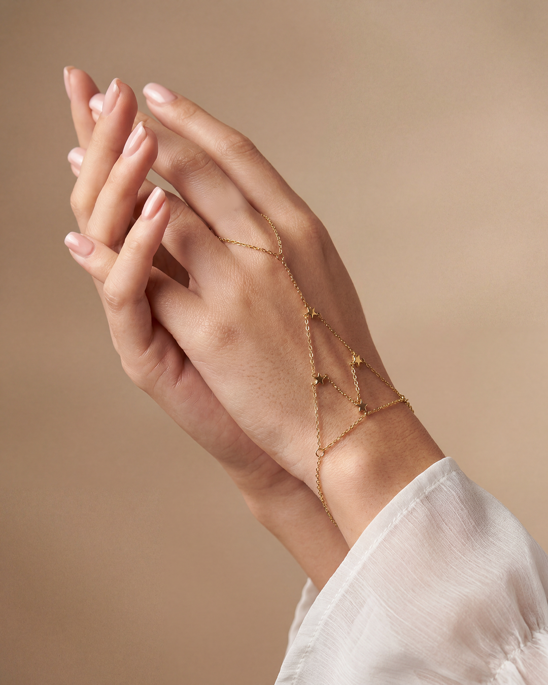 Galaxy Glow Anti-Tarnish Stainless Steel Hand Chain (One Pis)