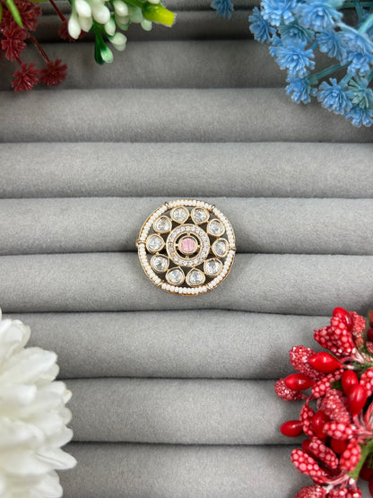 Rosie Moissanite Ring (Adjustable)