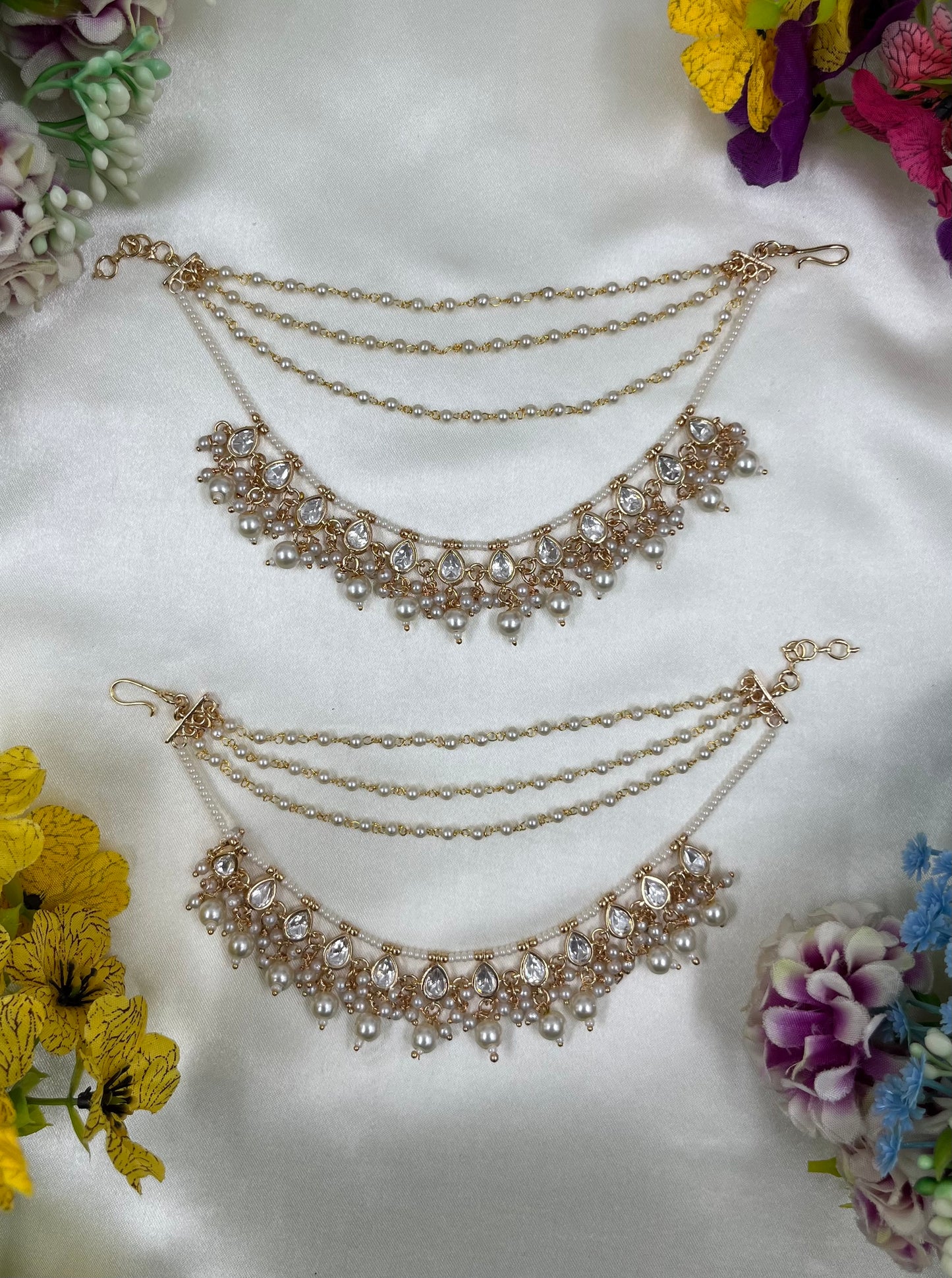 Tara Moissanite Earchain