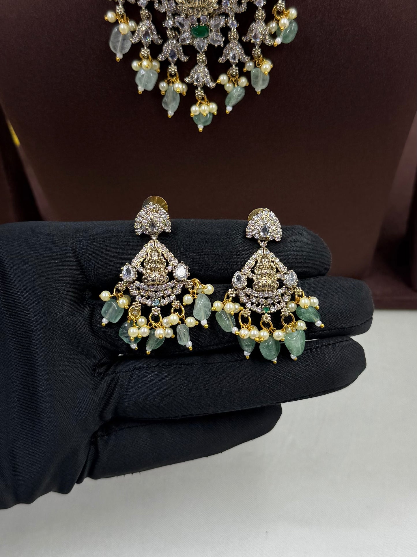 Sayli Traditional Temple Hasli Necklace Set
