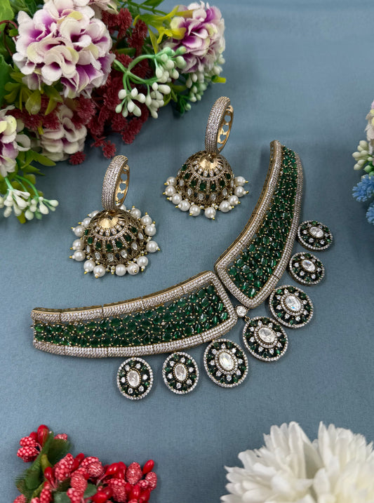 Hetal Victorian Choker Necklace Set