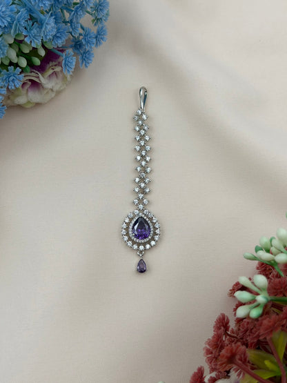 Crystal American Diamond Mang Tika