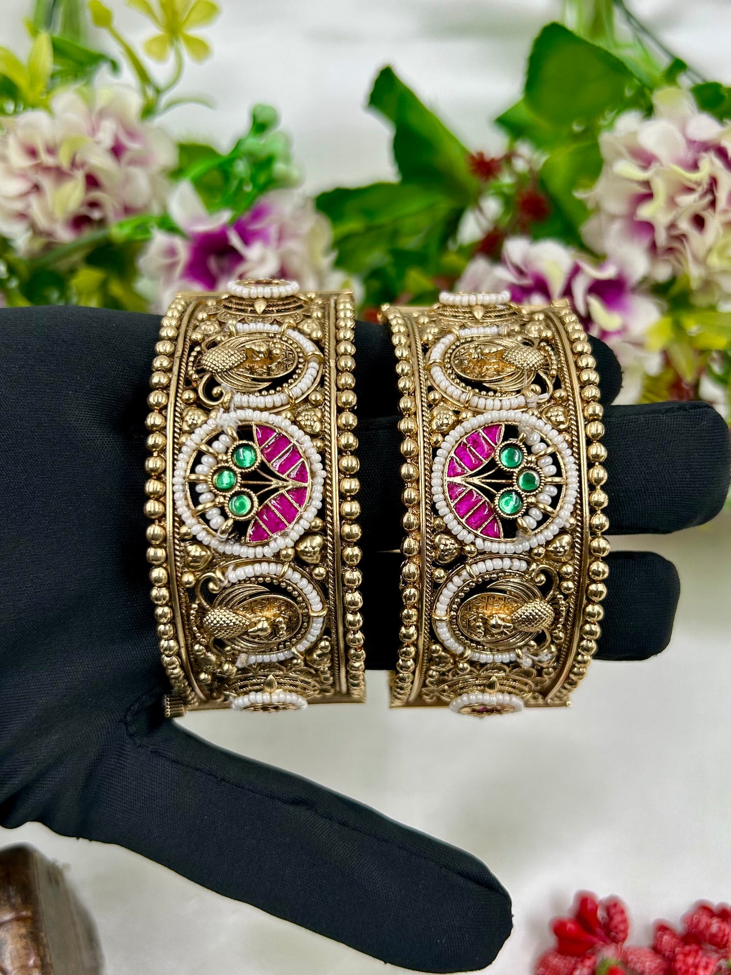 Sandhya Heritage Bangles (Openable)