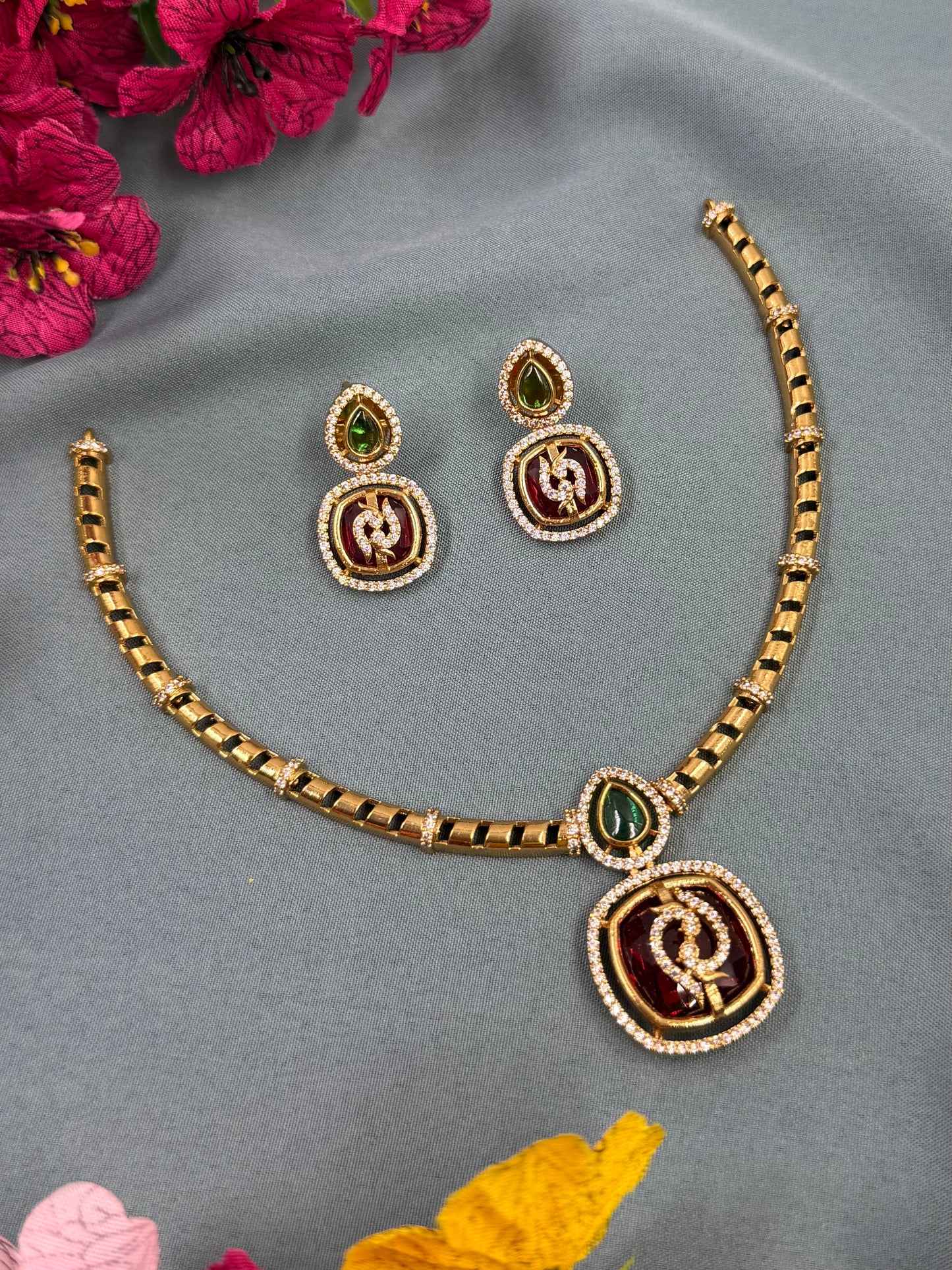 Janvi Victorian Traditional Necklace