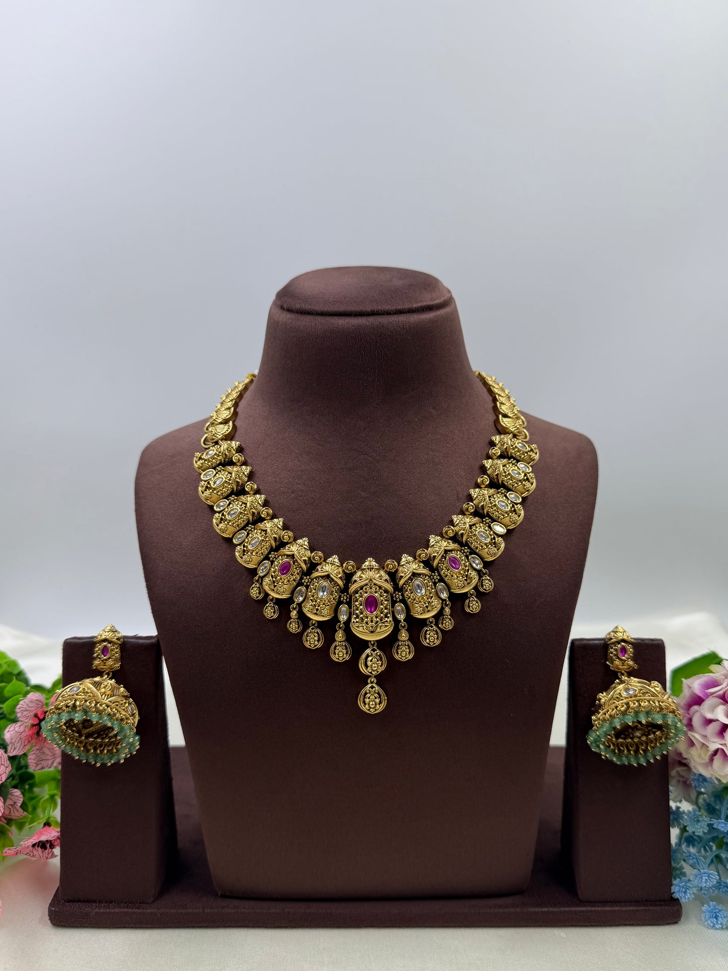 Ashita Premium Heritage Necklace Set