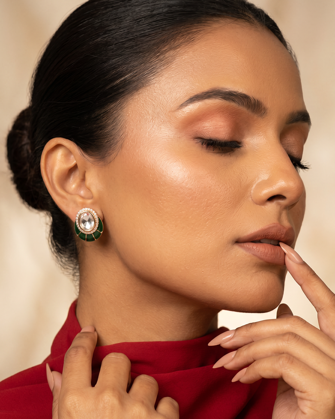 Maira Moissanite Earing