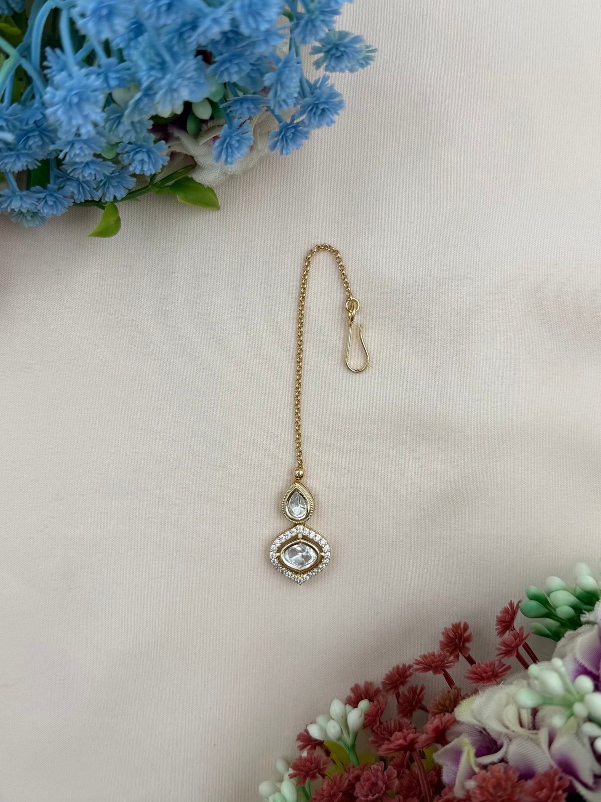 Sanvi Moissanite Mang Tika