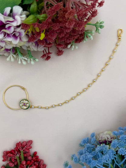 Prisha Traditional Indian Nose Ring