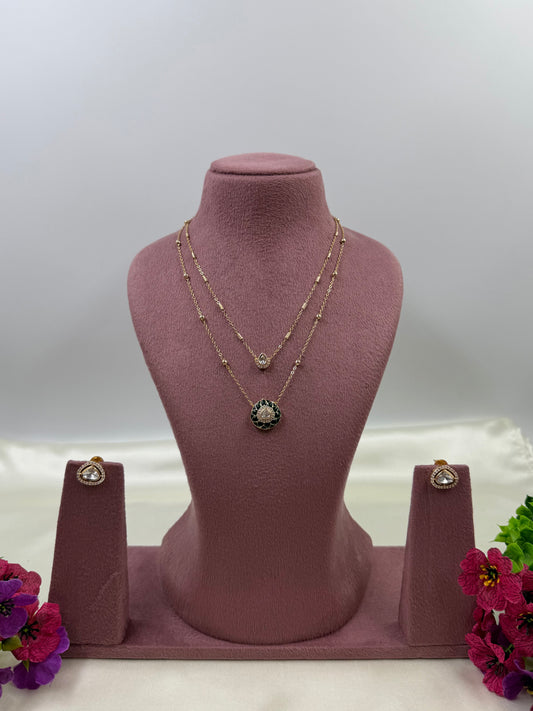 Minal Moissanite Chain Pendant