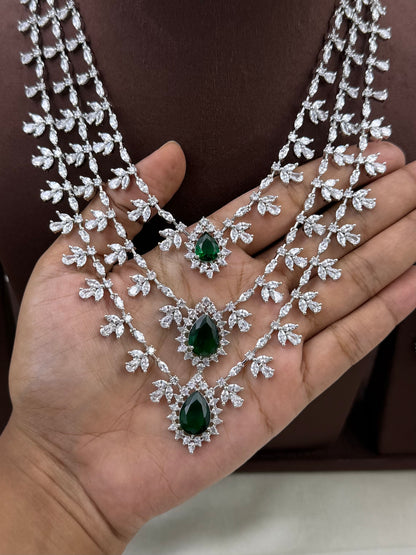Ashley American Diamond Necklace Set