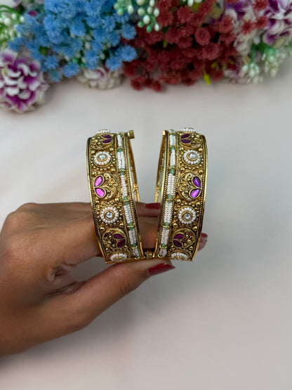 Deepanshi Premium Chorski Bangles (Openable)