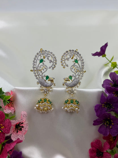 Nisha American Diamond Earcuff