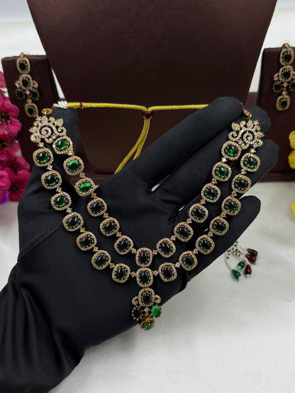 Ashita Victorian Double Layering Necklace