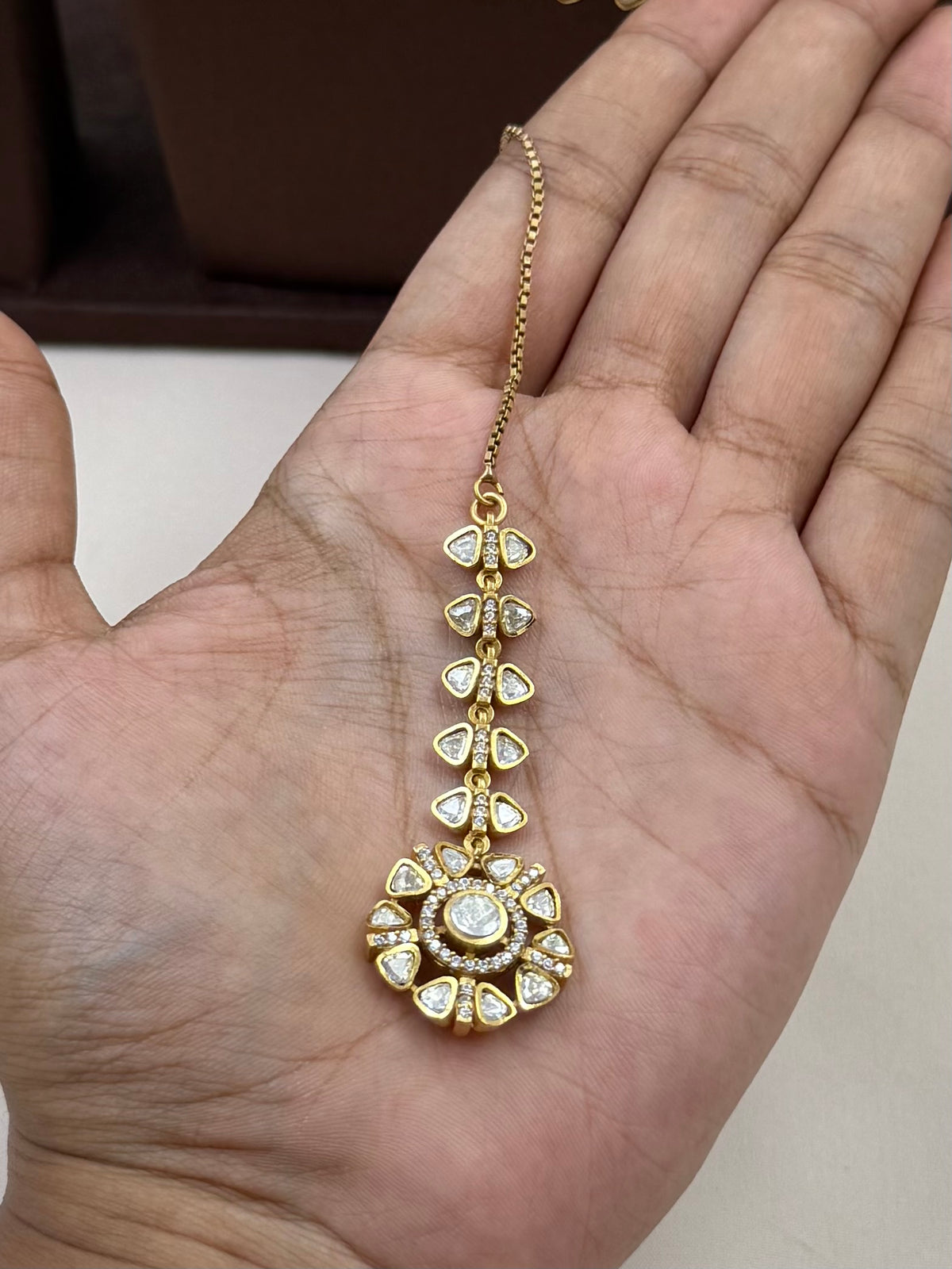 Ruchika Moissanite Necklace Set