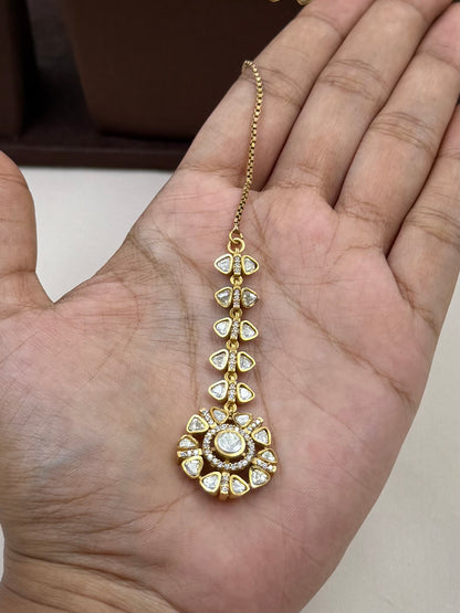 Ruchika Moissanite Necklace Set