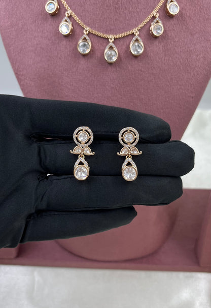 Drishti Moissanite Chain Pendant