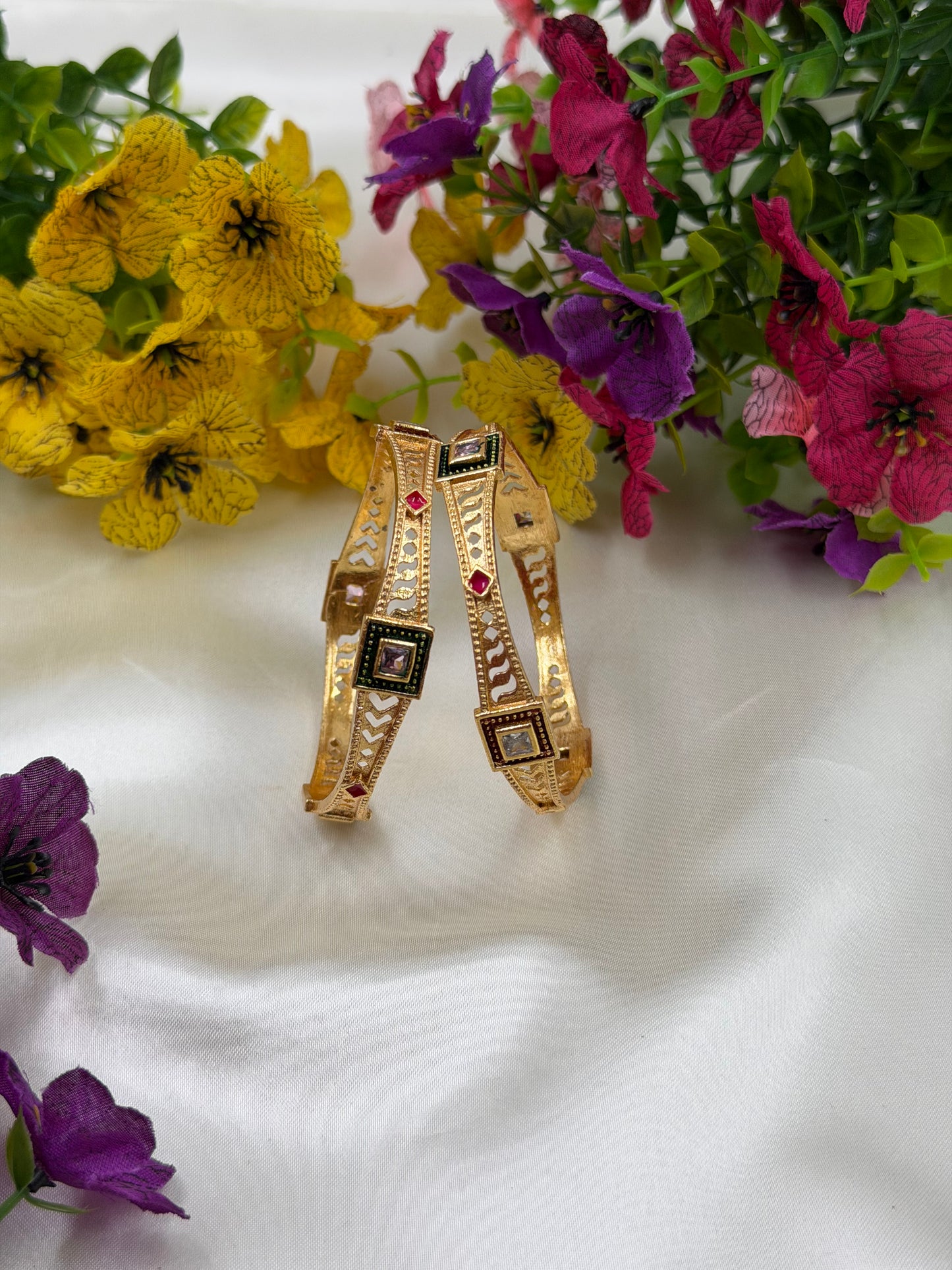 Falak Golden Bangles