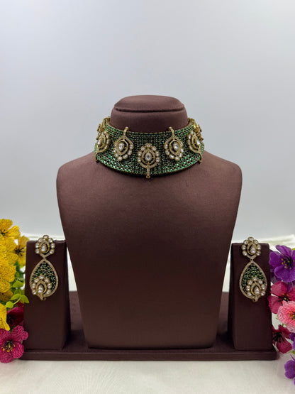 Tata Victorian Choker Necklace Set