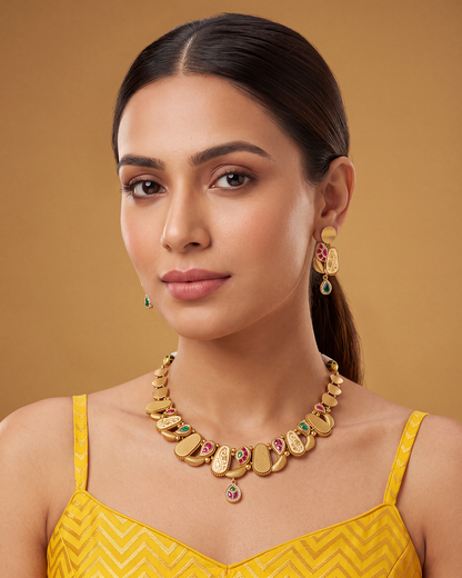 Gauri Premium Chorski Necklace Set