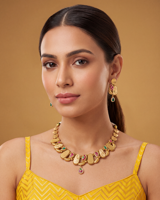 Gauri Premium Chorski Necklace Set
