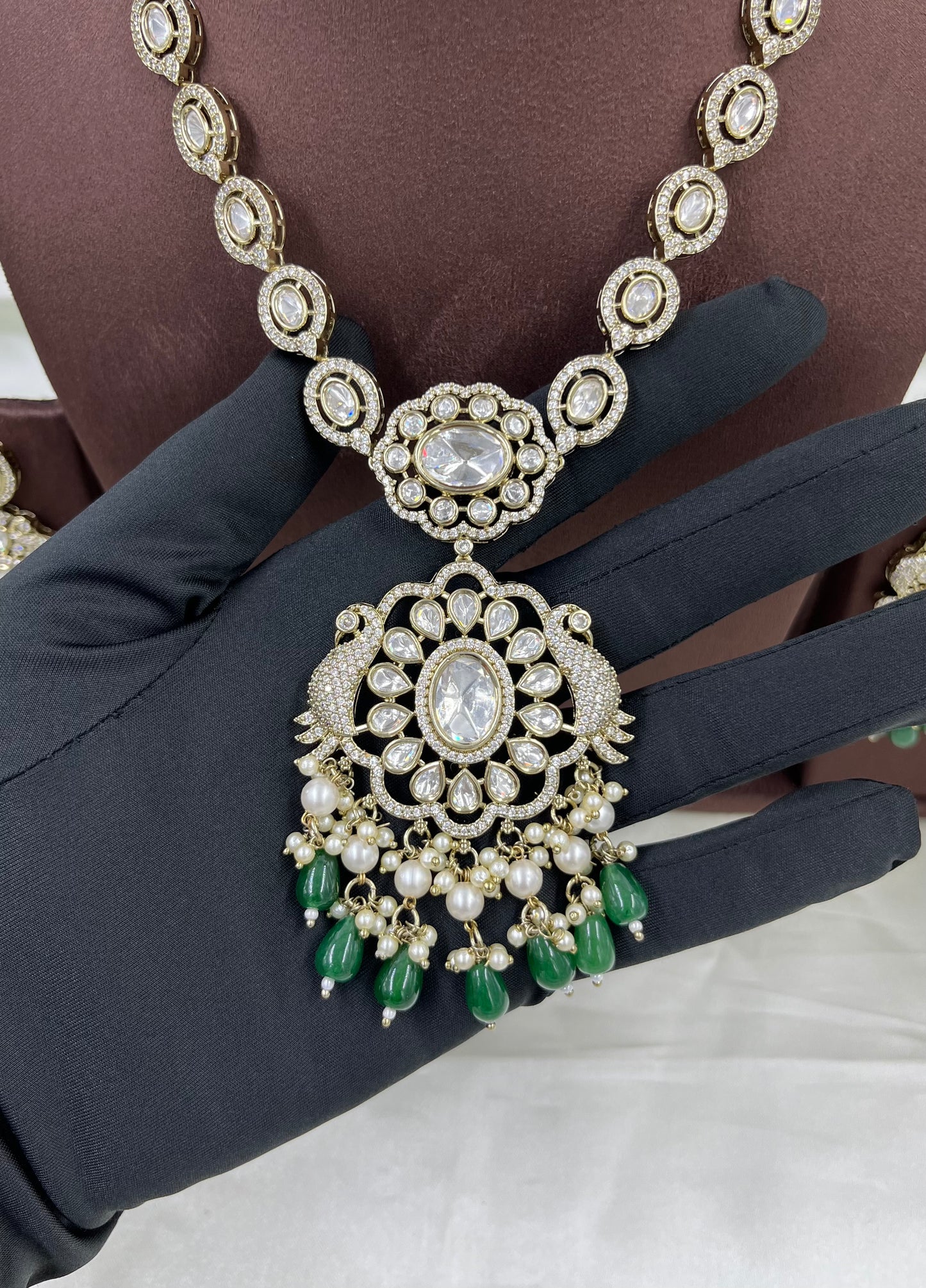 Kruti Premium Moissanite Necklace