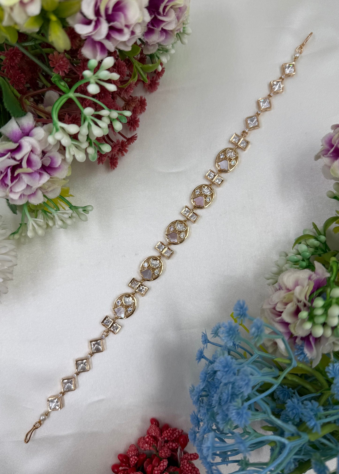 Nisha Moissanite Sheesh Patti