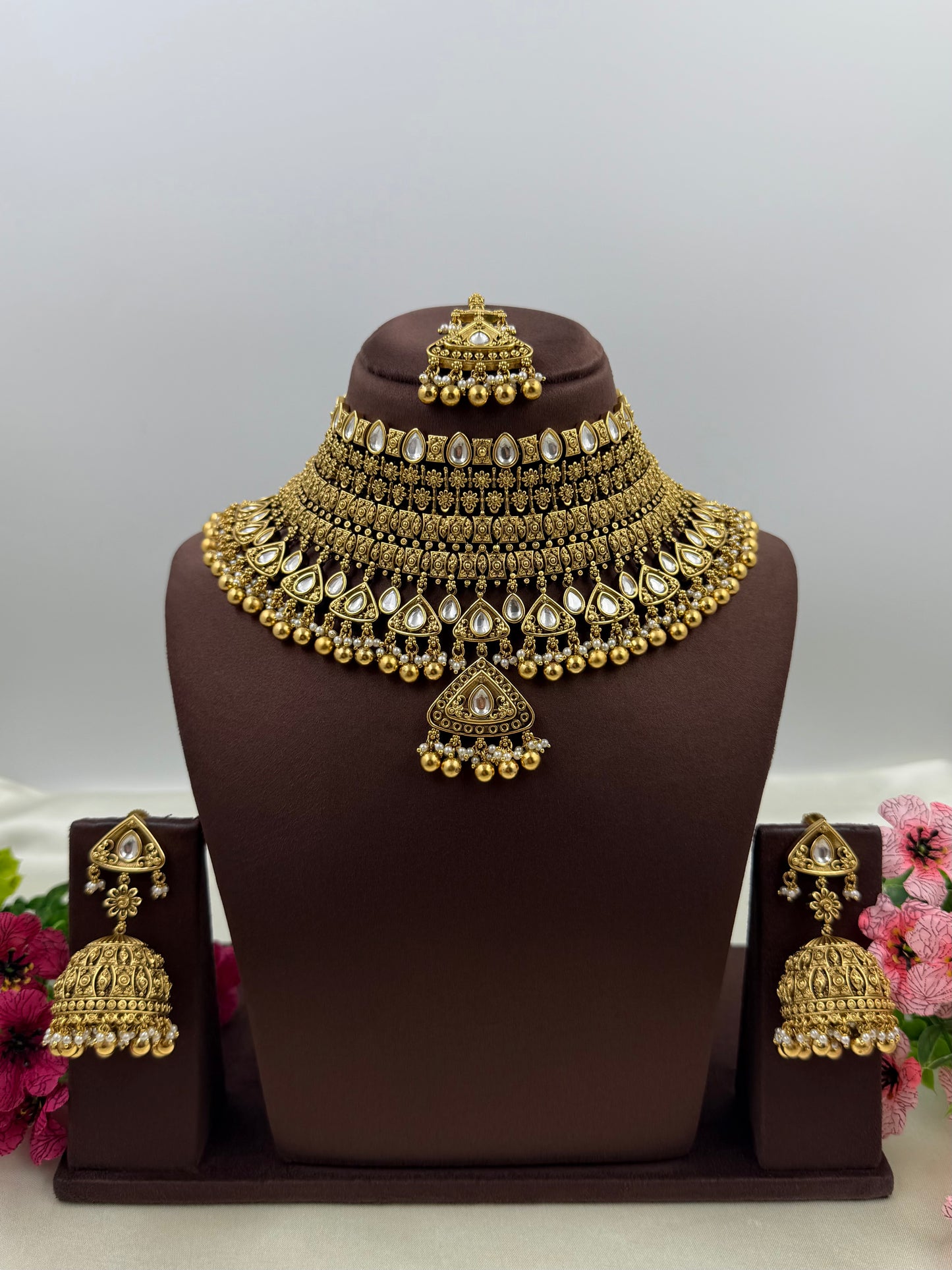 Tvesha Premium Heritage Choker Set