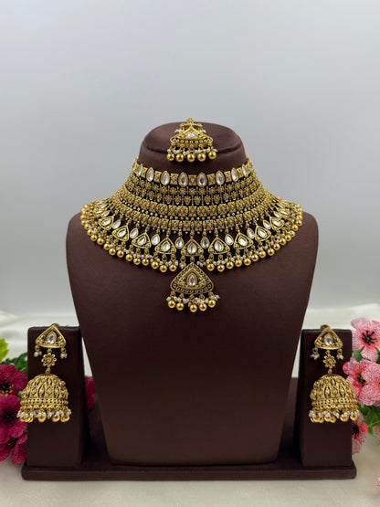 Tvesha Premium Heritage Choker Set