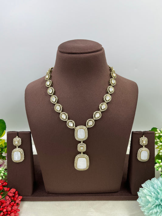 Nisha Moissanite Necklace