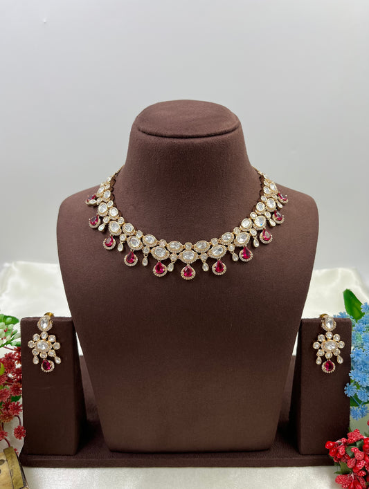 Vidhi Moissanite Necklace