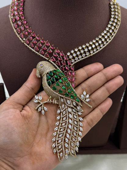 Chhavi Royal Mithu Victorian Necklace Set