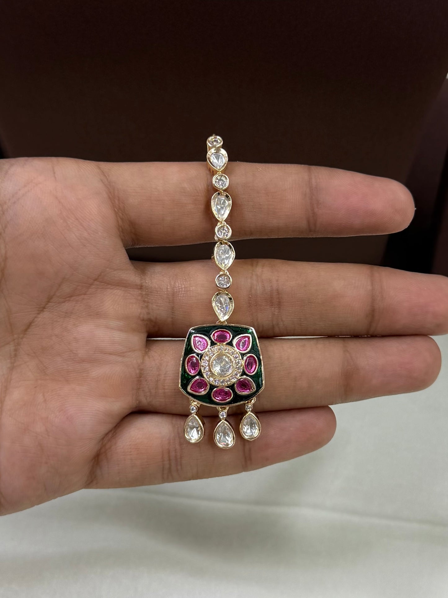 Kavya Moissanite Necklace Set