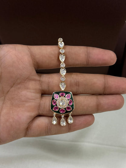 Kavya Moissanite Necklace Set