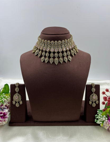 Priti Premium Victorian Choker Necklace