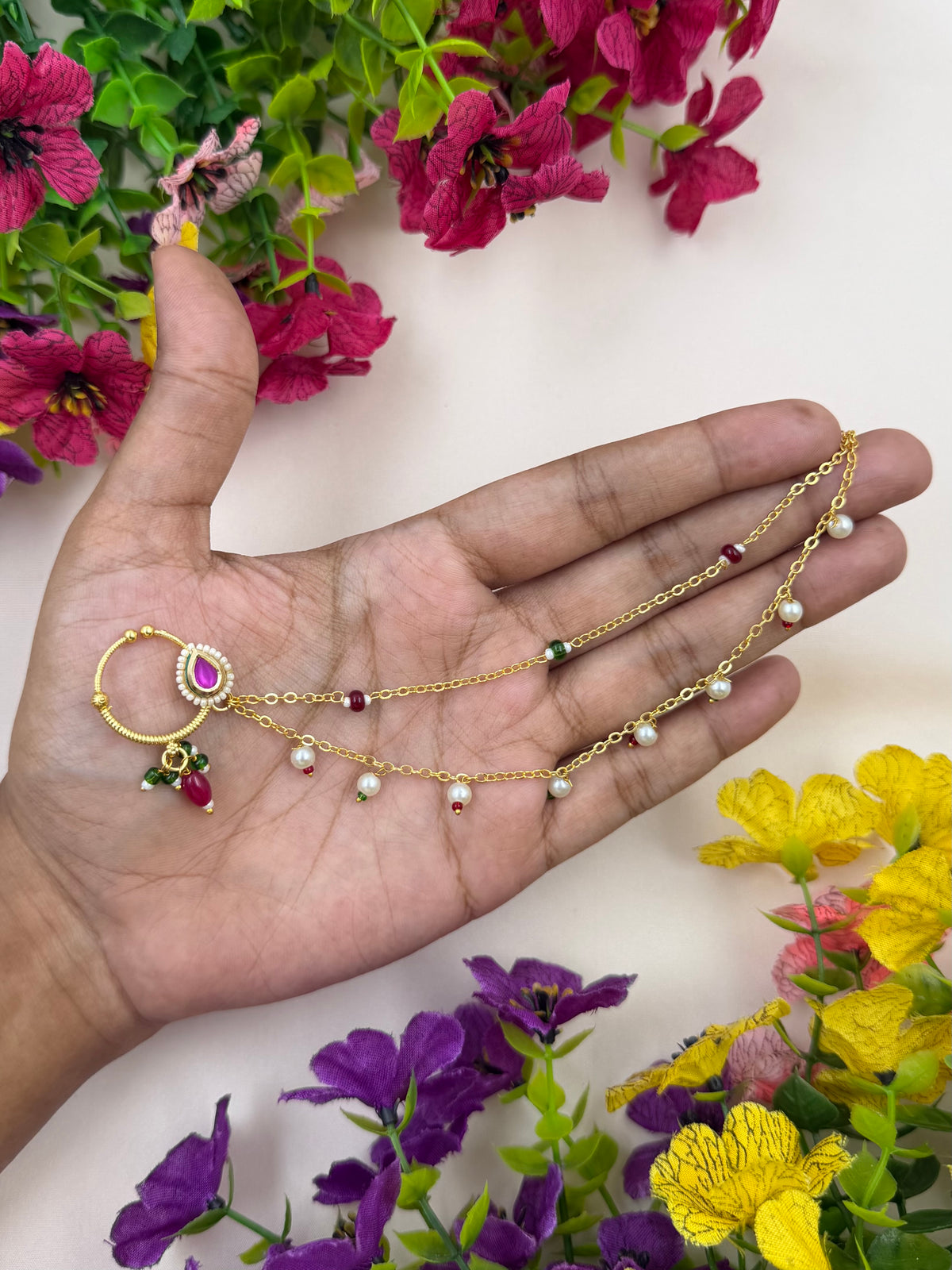 Nagma Traditional Indian Nose Ring