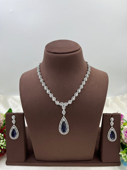 Zara Regal Drop Necklace Set