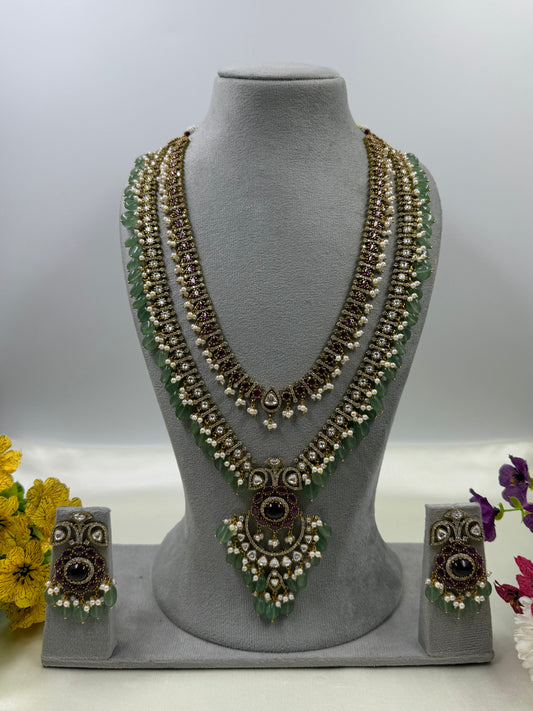 Shruti Victorian Premium Long Necklace