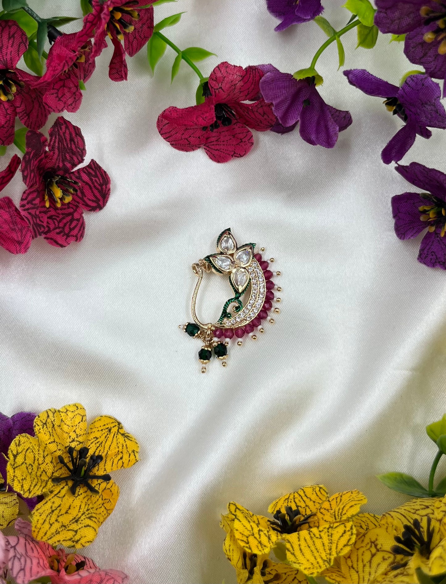 Isha Moissanite Noise Ring