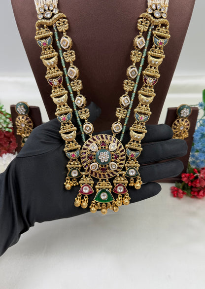 Sakshi Heritage Long Necklace Set