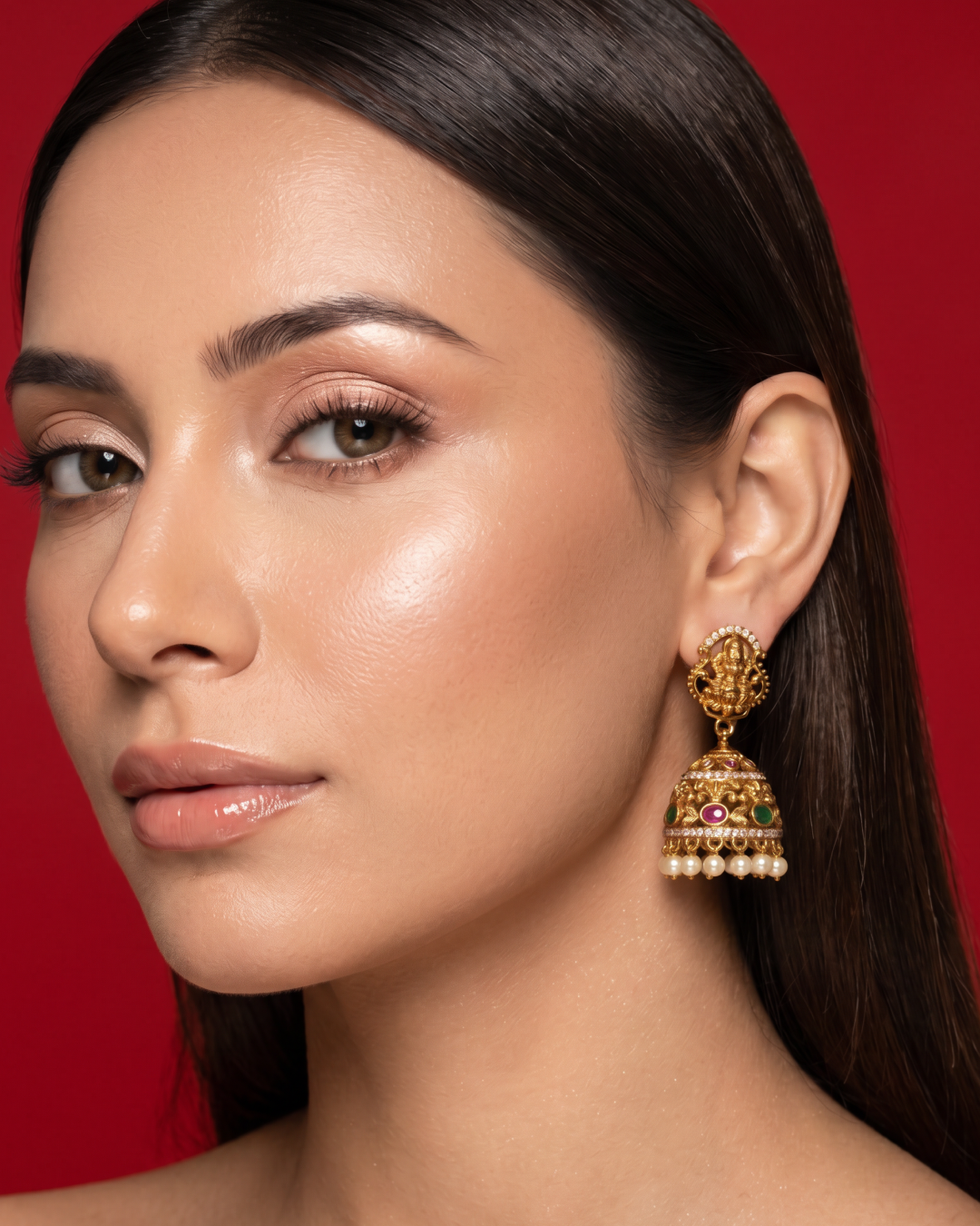 Saanvi Traditional Jhumka
