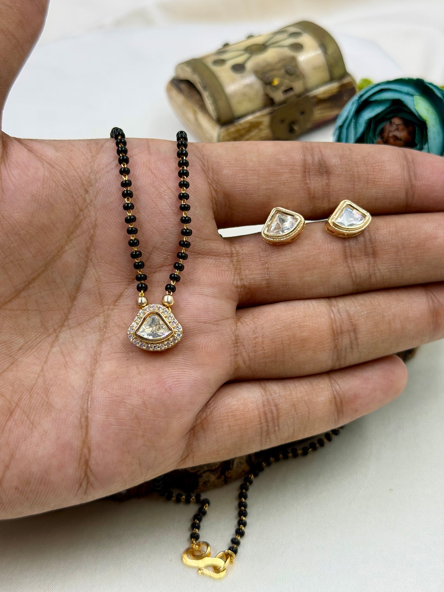 Laboni Moissanite Mangalsutra