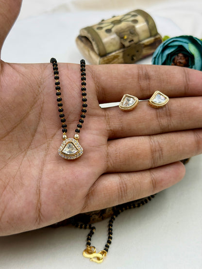 Laboni Moissanite Mangalsutra