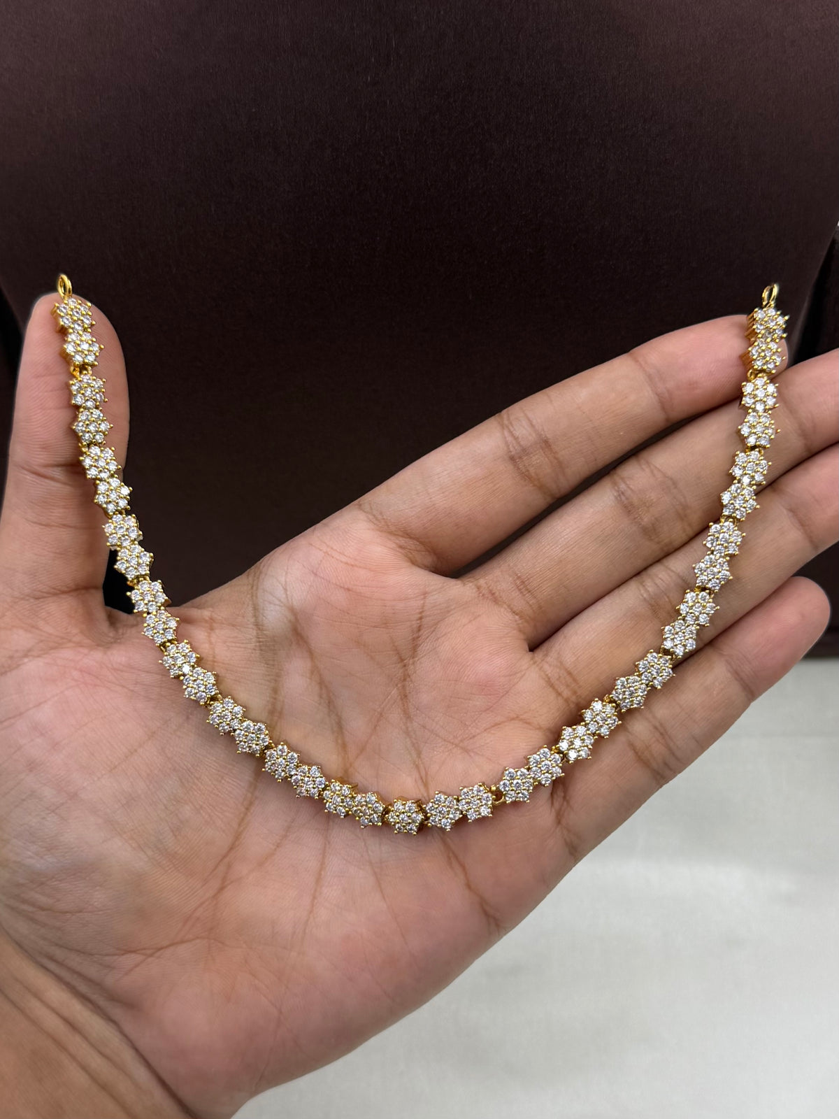 Sandhya Premium Delicate Necklace Set