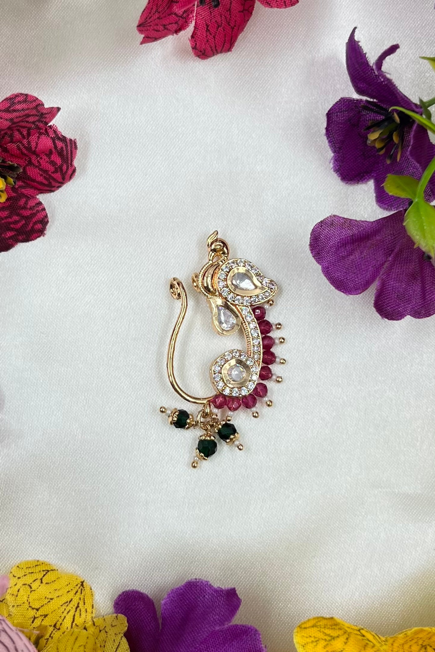 Mythilli Moissanite Nose Ring